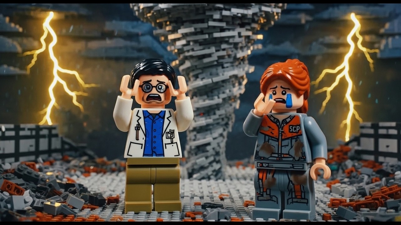 LEGO SCP Climate Experiment Triggers a Natural Disaster #LEGOSCP #scpfoundation   #naturaldisaster