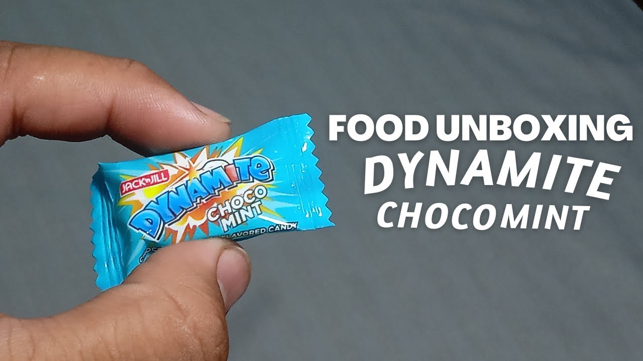 FOOD UNBOXING 19 (DYNAMITE CHOCO MINT)