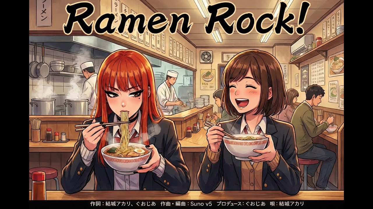【結城アカリ】Ramen Rock!