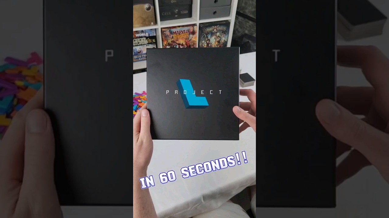 Project L in 60 seconds! #boardgames #boardgaming #bgg #gaming #boardgameday #howtoplay