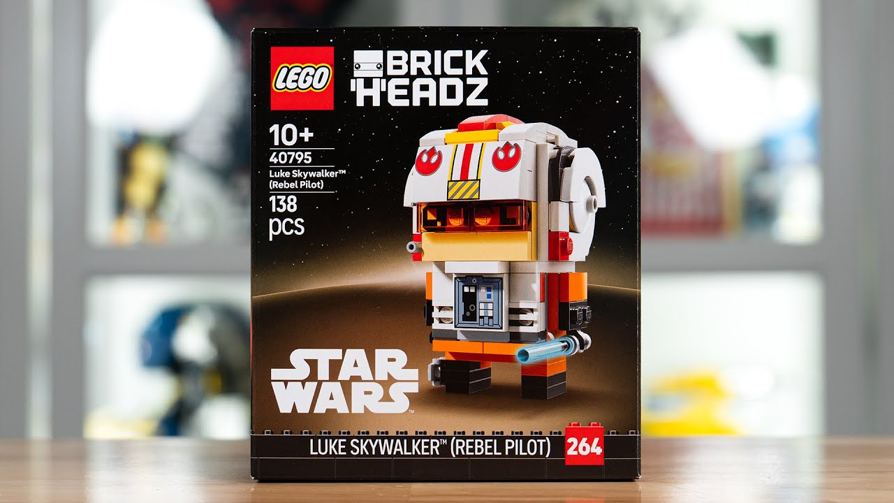 LEGO Star Wars 40795 LUKE SKYWALKER (REBEL PILOT) Review! (2025)