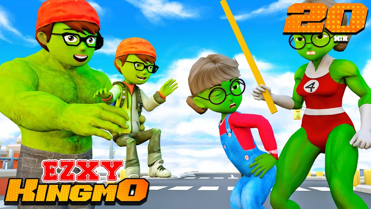 Good ZOMBIE Brother Nick Ghost Return Home - Scary Teacher 3D Happy Family Zombie Animation
