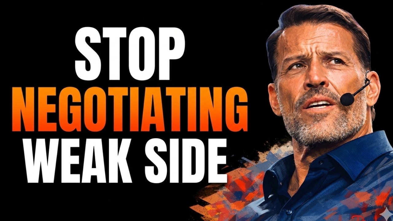 Stop Negotiating With Your Weak Side | Tony Robbins Motivation
