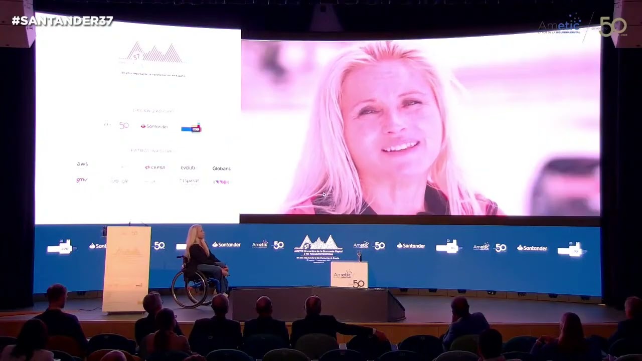 Conferencia de Gema Hassen-Bey Ametic Santander 2023