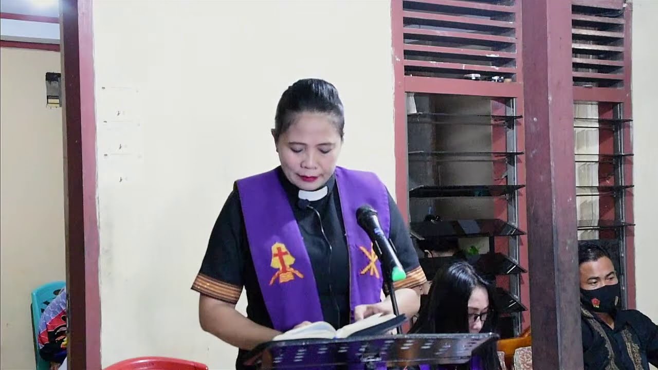 Ibadah Penghiburan  Keluarga Alm. Maria Lokko