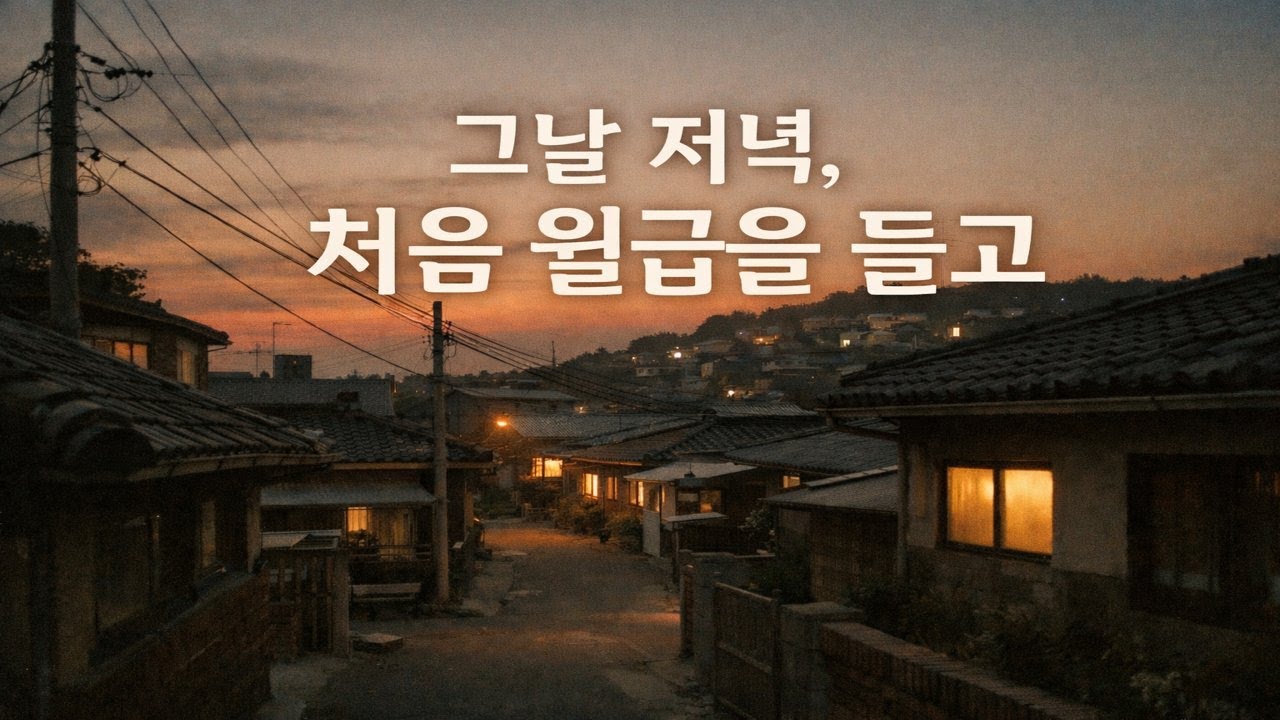 봉투 하나에 담겼던 그날 저녁 이야기
