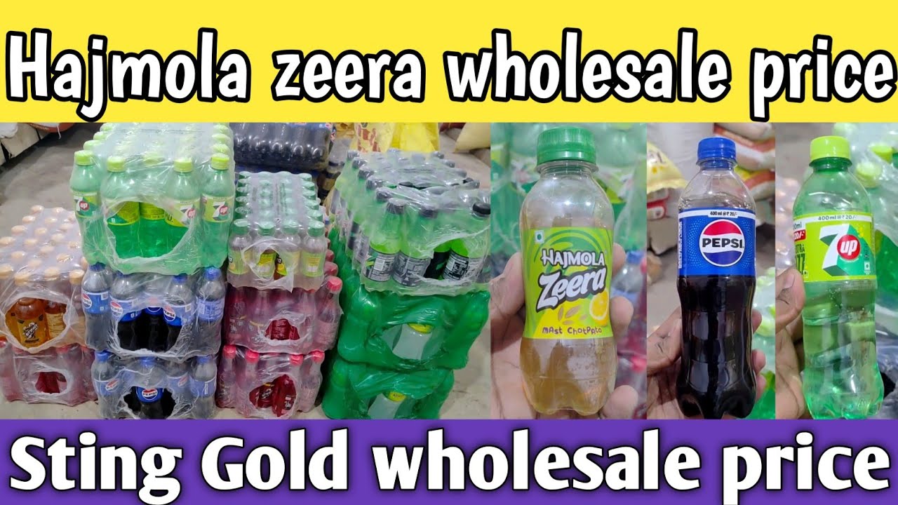 Pepsi products wholesale price | pepsi, sting, 7up, dew, nimbooz & hajmola zeera wholesale rate 🤔 ||