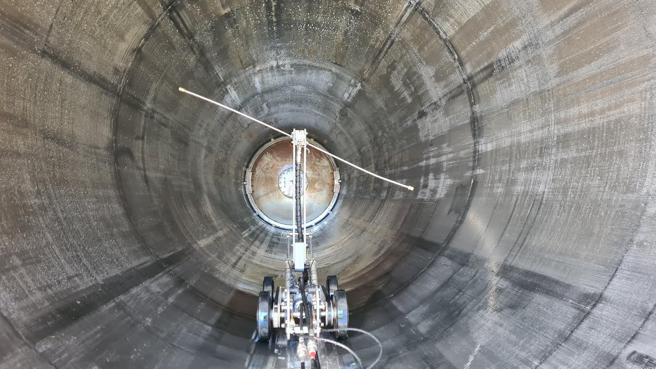 PRO JETTING TWK300 Large diameter tank and Pipe cleaning robot