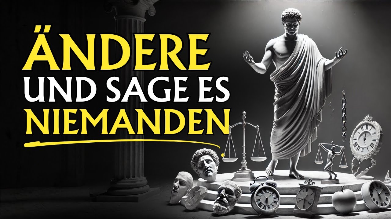 8 Dinge die man still aus dem Leben ENTFERNEN muss | Stoizismus