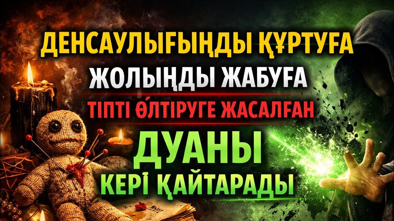 Қандай күшті дуа сиқыр болса да кері қайтарады