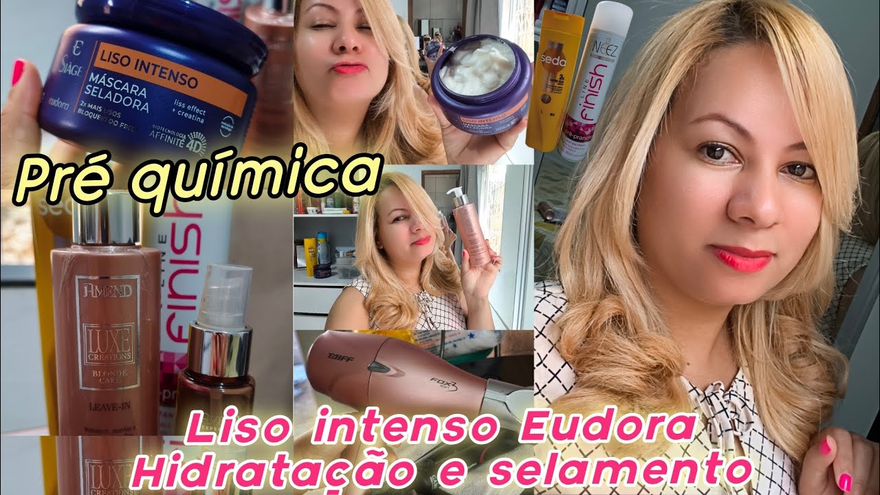 NÃO DEIXO O CABELO SECO EVOLUIR PARA RESSECADOS/ PRÉ QUÍMICA rotina capilar 