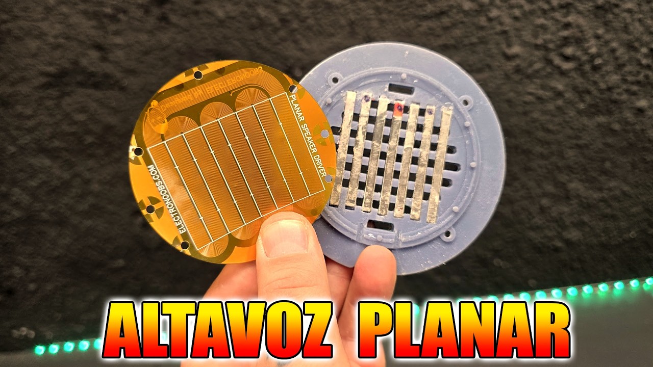 Altavoz casero de alta fidelidad con PCB y impresión 3D