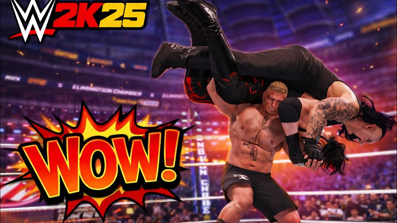 No Mercy in the Elimination Chamber | Brock Lesnar Unleashed | WWE 2K25