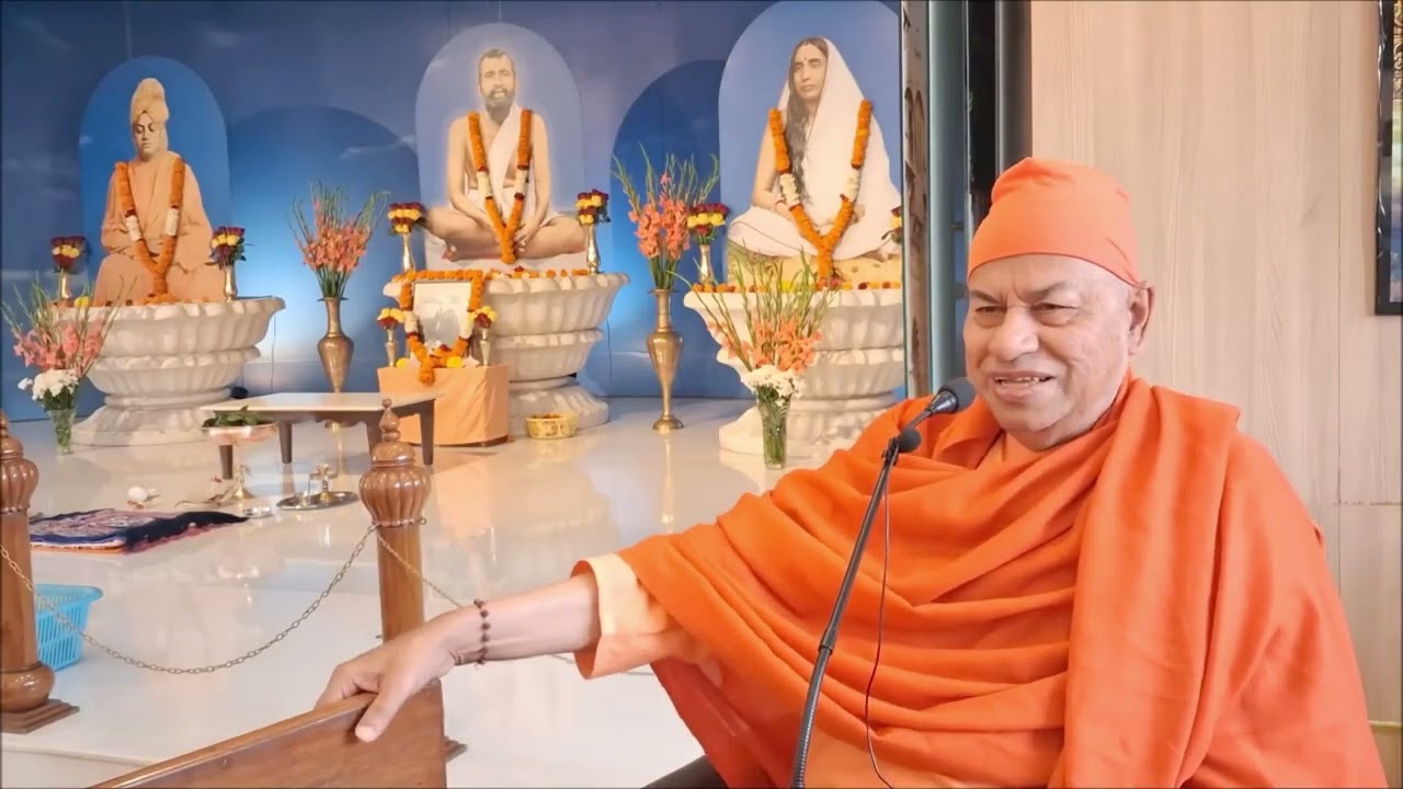 Mahendra Gupta (M) Endowment Lecture on Sri Ramakrishna at RKM Chandigarh by Swami Sarvalokanandaji.