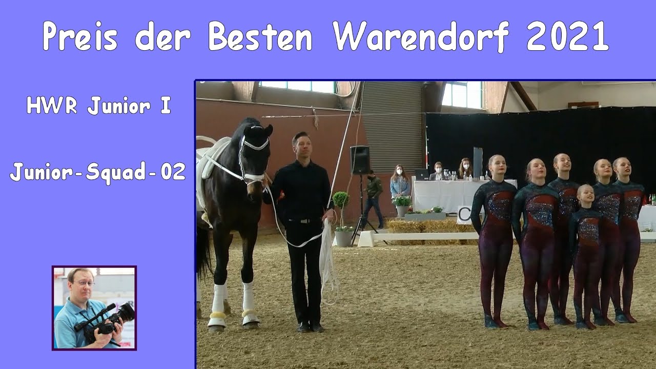 HWR Junior I - Junior-Squad 02 - Preis der Besten Warendorf 2021