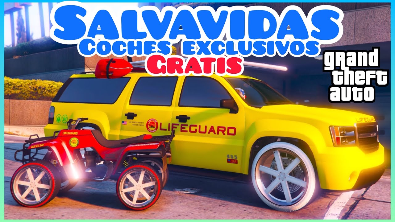CONSEGUIR COCHES EXCLUSIVOS PARA MODEAR - CAMIONETA Y MOTO DE SALVAVIDAS - GTA ONLINE PS4 Xbox ONE
