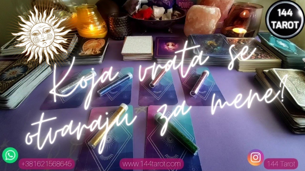 Koja vrata se otvaraju u narednom periodu?💫 Nove prilike✨ Izaberi kartu💟 @144tarot 🔮