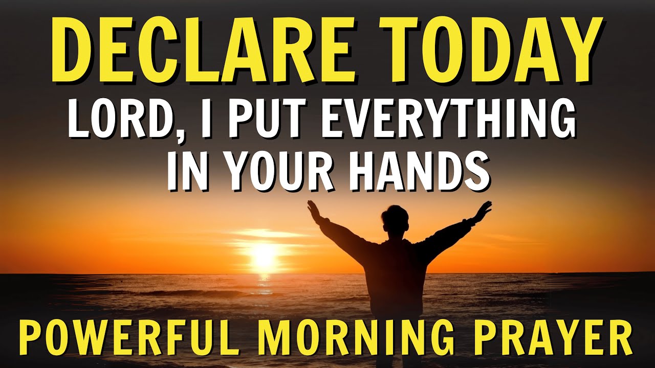 Just Exist, Let God Do the Rest | A Morning Prayer of Peaceful Surrender | Morning Prayer
