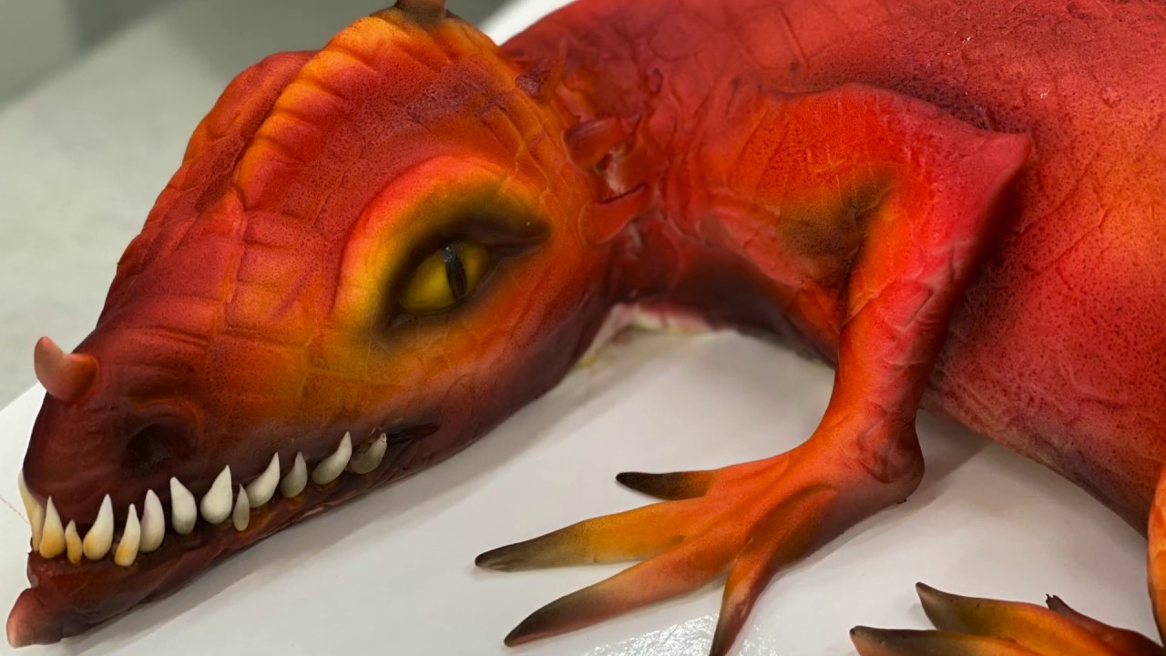 Kricky Cake decorating: Dragon Cake tutorial