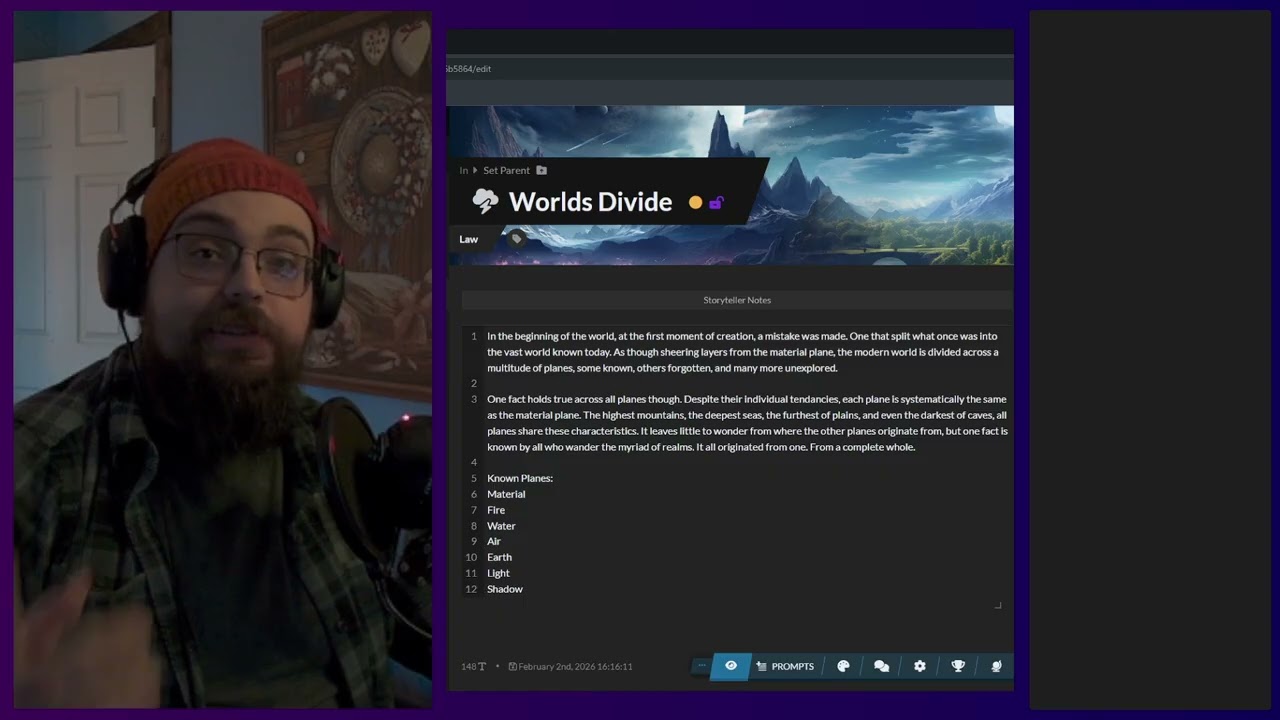 Community-Driven World Building Project - Getting specific