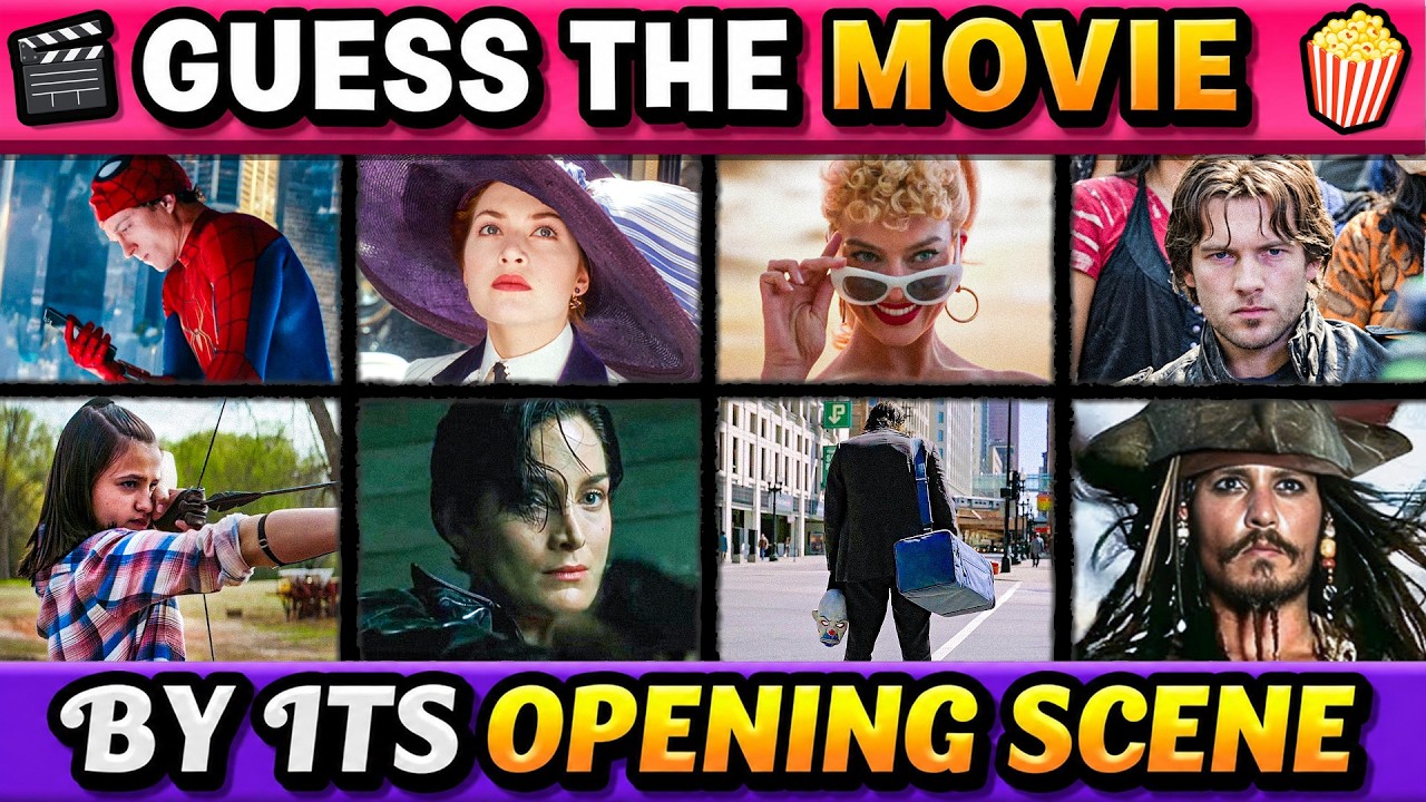 Guess the Movie by the Opening Scene | 100 Movie Quiz