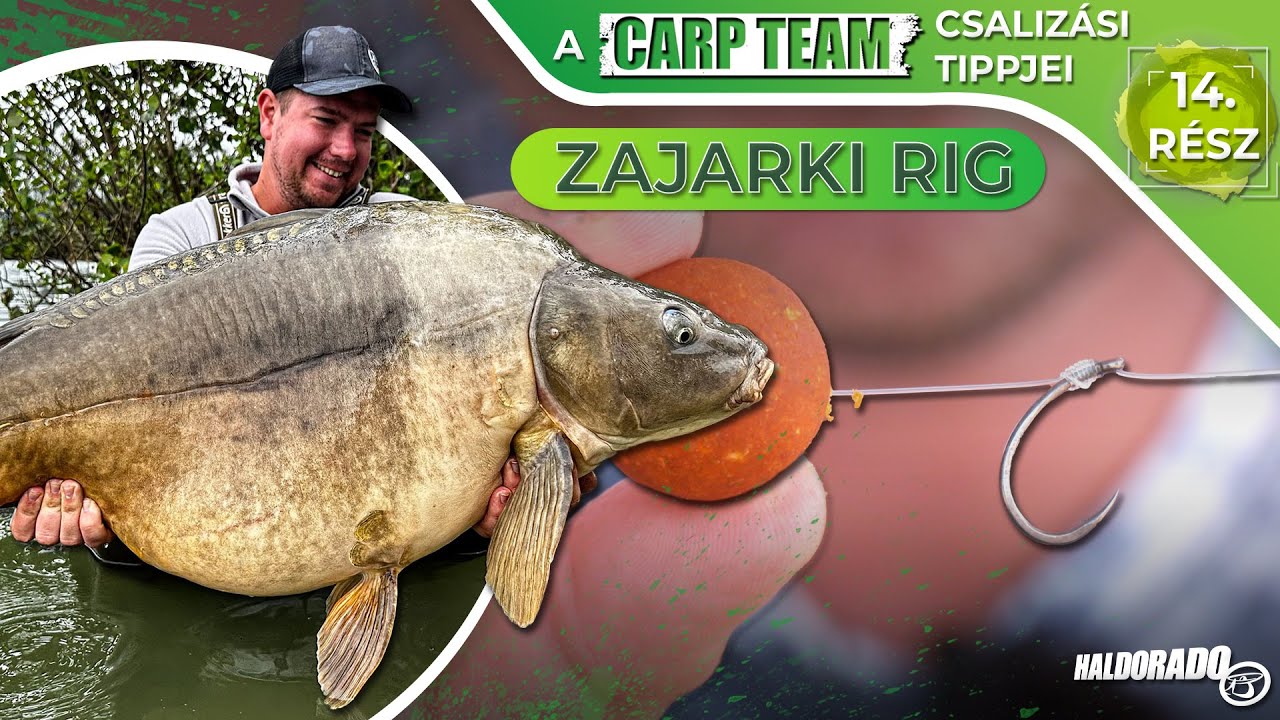 A Haldorádó Carp Team csalizási tippjei – 14. rész - Zajarki rig