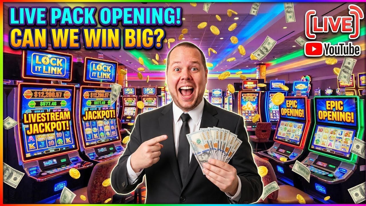 LIVE SLOT Machine Play! Hunting for our MAX WIN and JACKPOT. Live at the CASINO