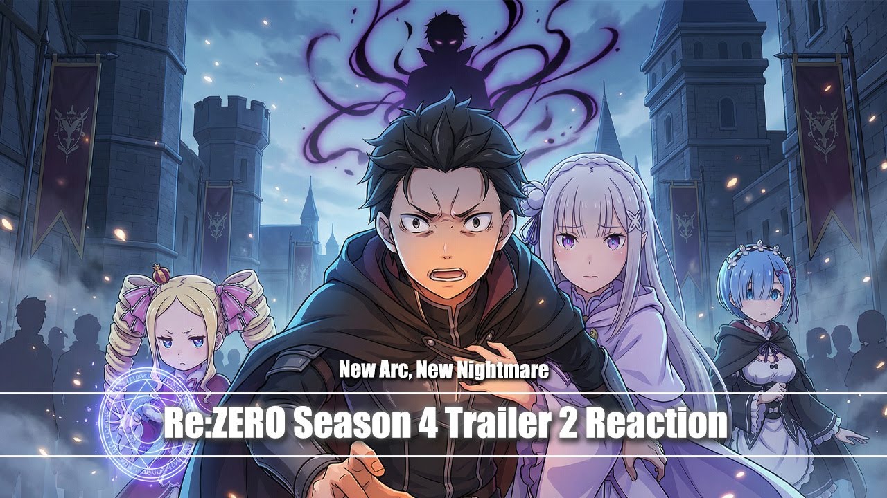 Re:ZERO Season 4 Trailer 2 Reaction | New Arc, New Nightmare