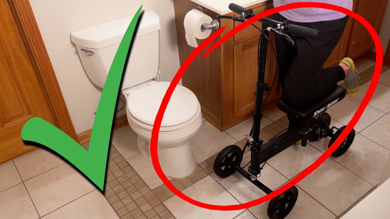 How to Use the Bathroom with a Knee Scooter?