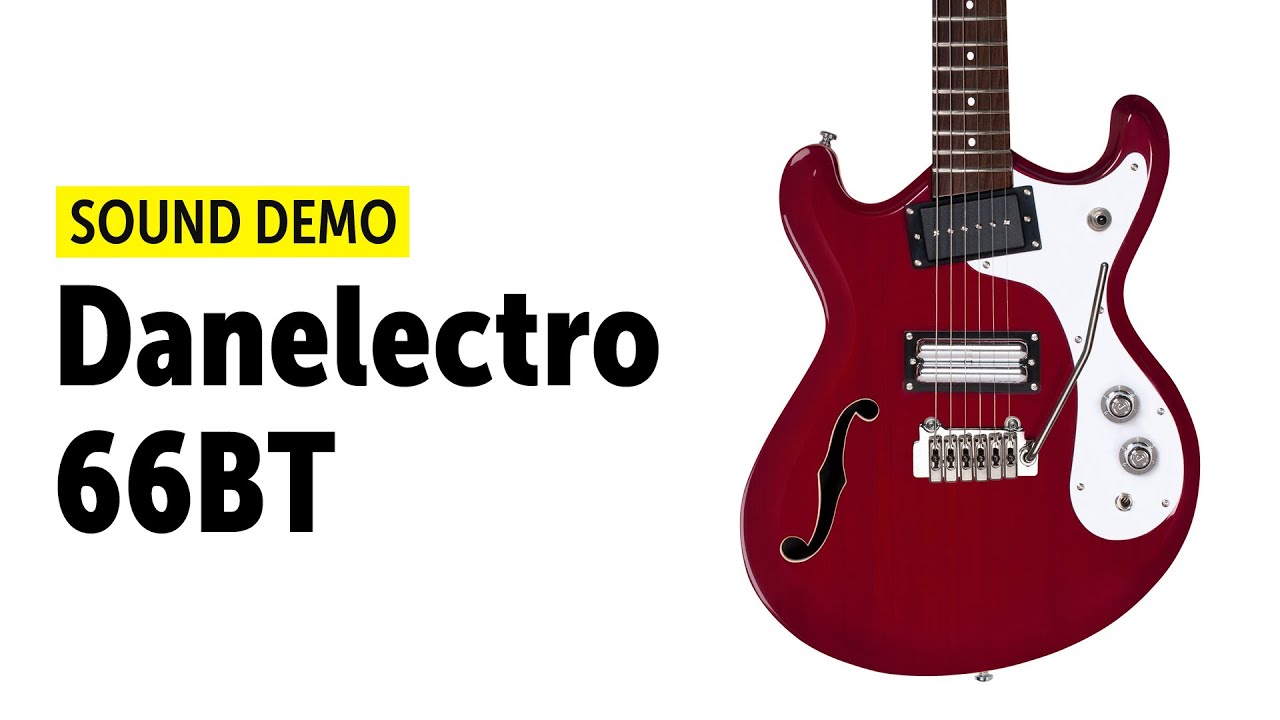 Danelectro 66BT - Sound Demo (no talking)