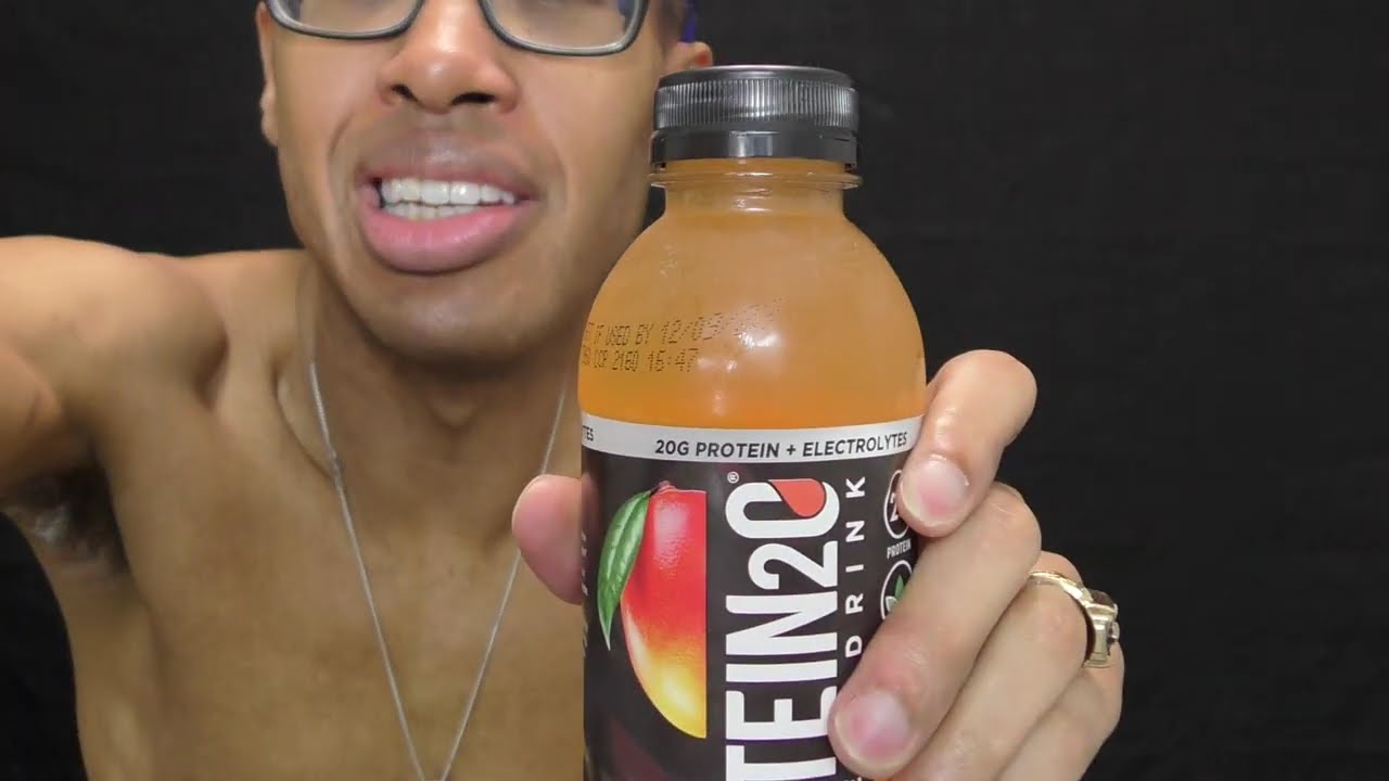 Mango Orange Protein 2 O fitness drink - Foodie Test Taste Review - Olympia Washington USA
