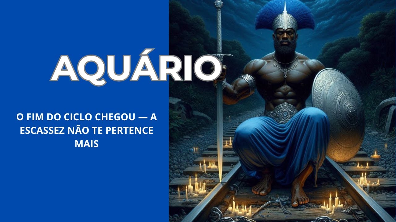AQU&Aacute;RIO ✨ RENOVA&Ccedil;&Atilde;O TOTAL &mdash; SAINDO DA ESCASSEZ E ABRINDO NOVOS CAMINHOS SEU MENTOR TOMANDO A FRENTE