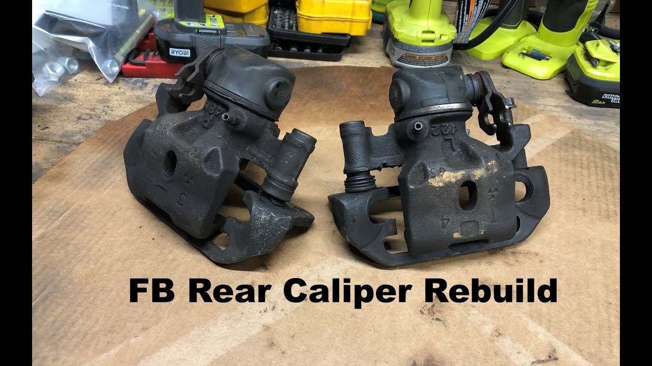 FB RX7 Rear Brake Caliper Rebuild