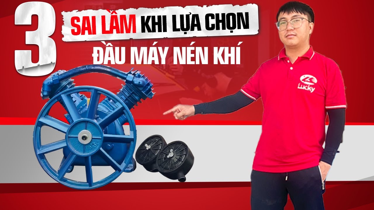 #3 sai lầm khi chọn đầu máy nén khí thay thế