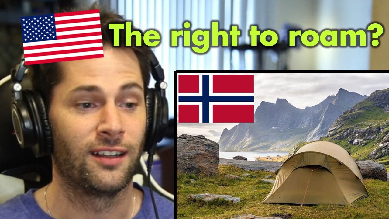 American Reacts to Norwegian Hiking & Camping Laws