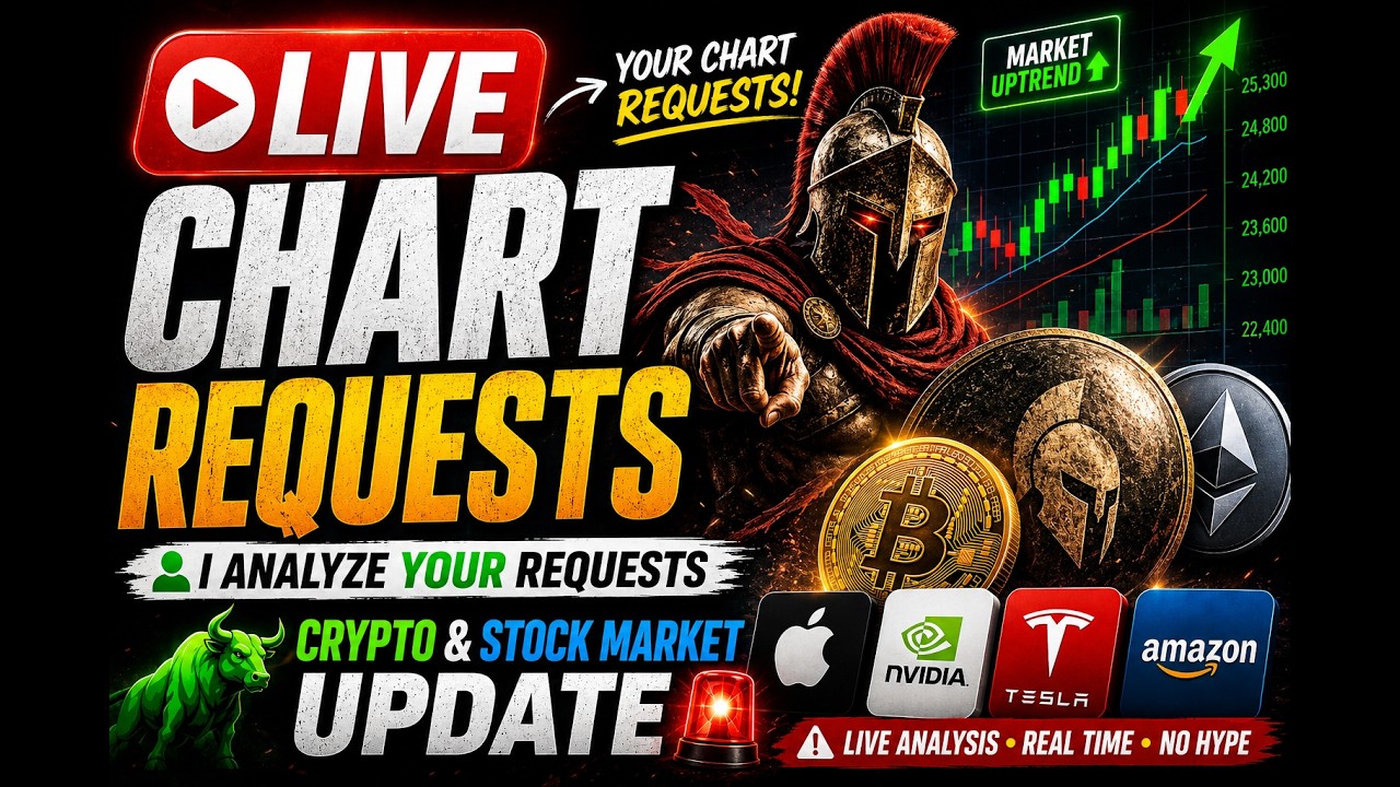 🚨 LIVE CHART REQUESTS 📈 Crypto & Stock Market Update (June 4, 2026)