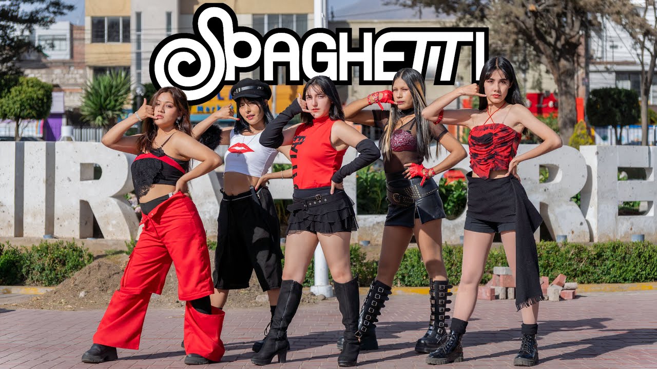 [K-POP DANCE IN PUBLIC] LE SSERAFIM (르세라핌) - SPAGHETTI | Dance cover