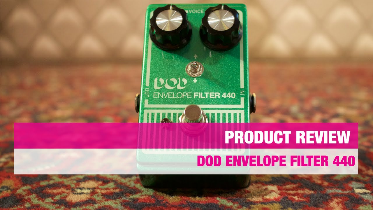 DOD Envelope Filter 440 Stompbox Review | Bax Music