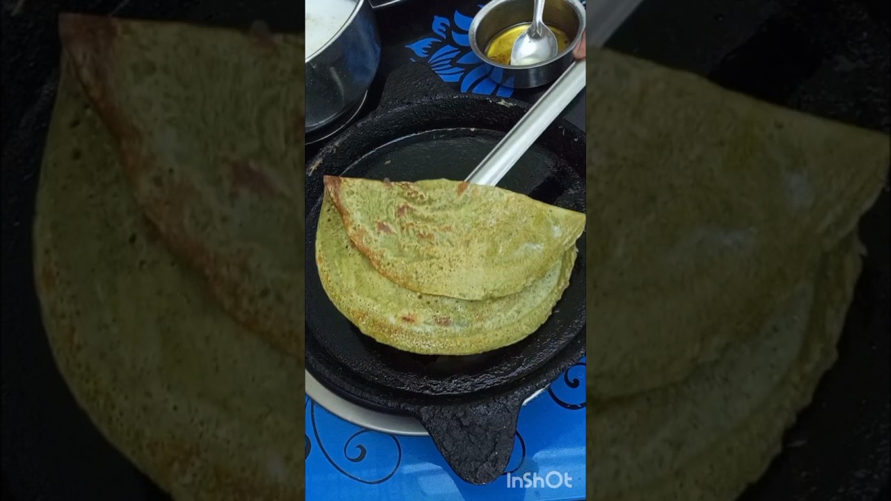 Instant Black Chana Dosa 👌🏻😋 #shorts