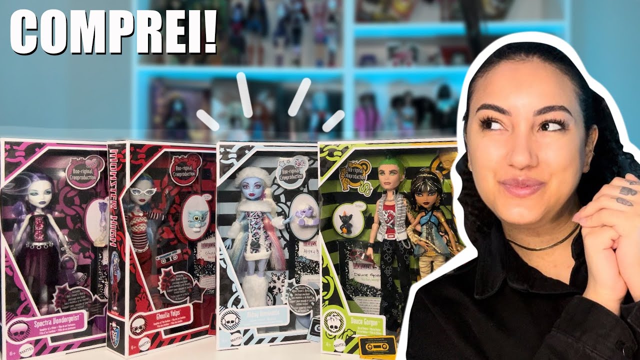 ABRINDO TODAS AS MONSTER HIGH G1 CREEPRODUCTION