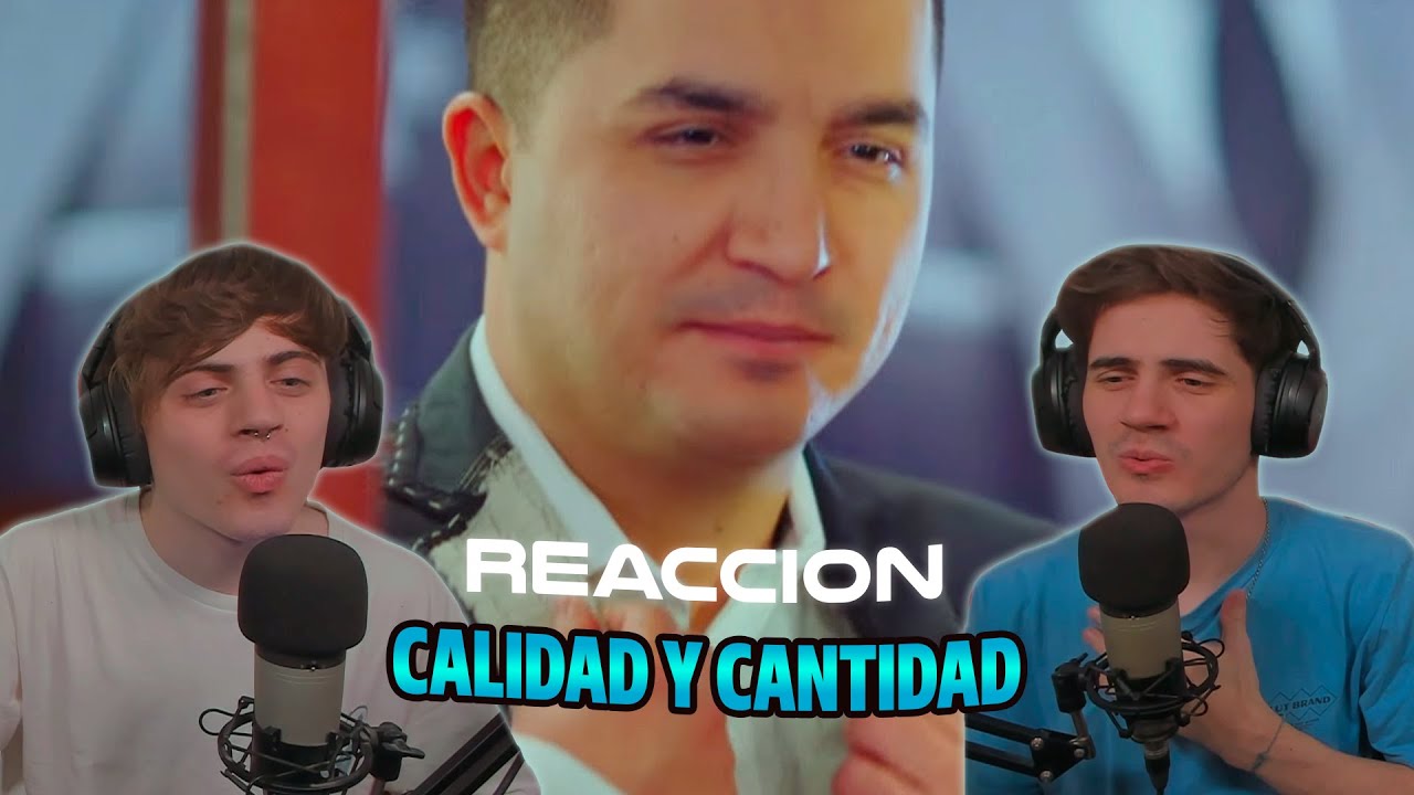 ARGENTINOS REACCIONAN A La Arrolladora - Calidad y Cantidad (Video Oficial)