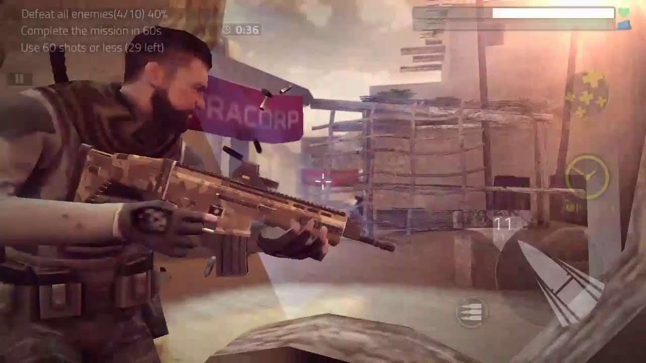 Cover Fire Gameplay : Episode 3 : Al-Shaddar Ruins : Chapter 3-1 : Ruins (Android/iOS)