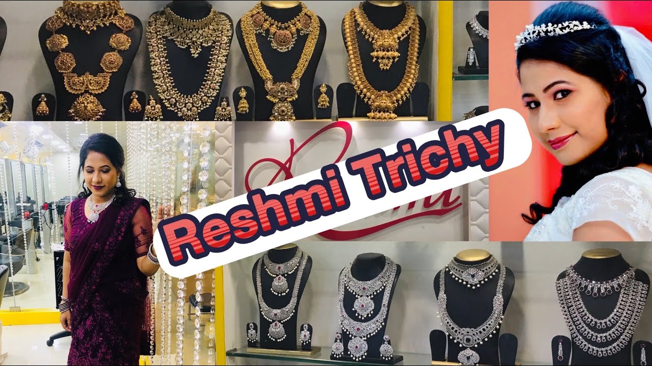 Best place for Bridal Makeup 👰‍♀️ Bridal Jewellery 💎 | Trichy | Reshmi saloon & spa | Full review