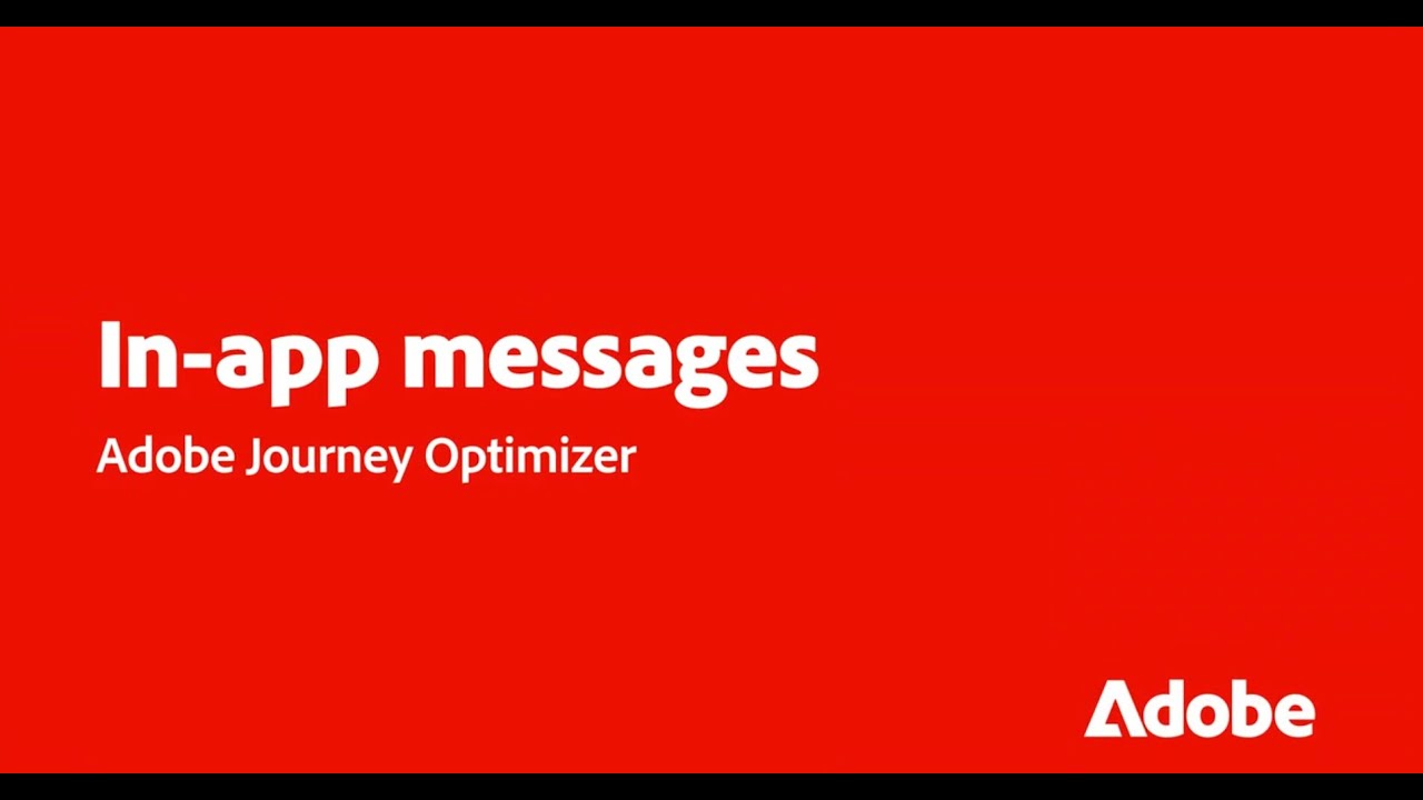 Создавайте и персонализируйте сообщения в приложении в Journey Optimizer | Adobe для бизнеса