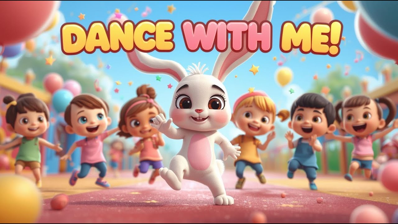 Dance with Me Song 💃 | Fun Kids Dance Song for Toddlers & Preschoolers | Funy Sprout Kids 🌈