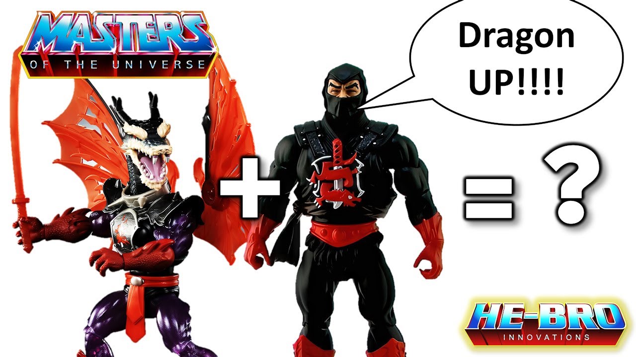 What will get if you cross a Turtles and Classics Ninjor ??? He-Man and the masters of the Universe