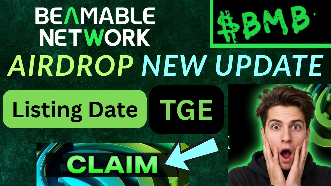 Beamable Network Airdrop Update | Beamable Airdrop Listing, TGE & Claim