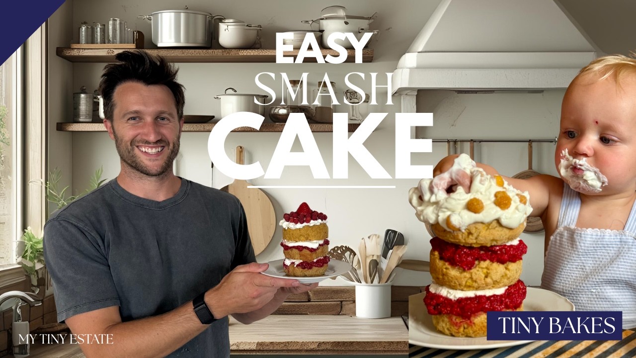 Easy No Sugar Smash Cake | Perfect for Baby’s 1st Birthday