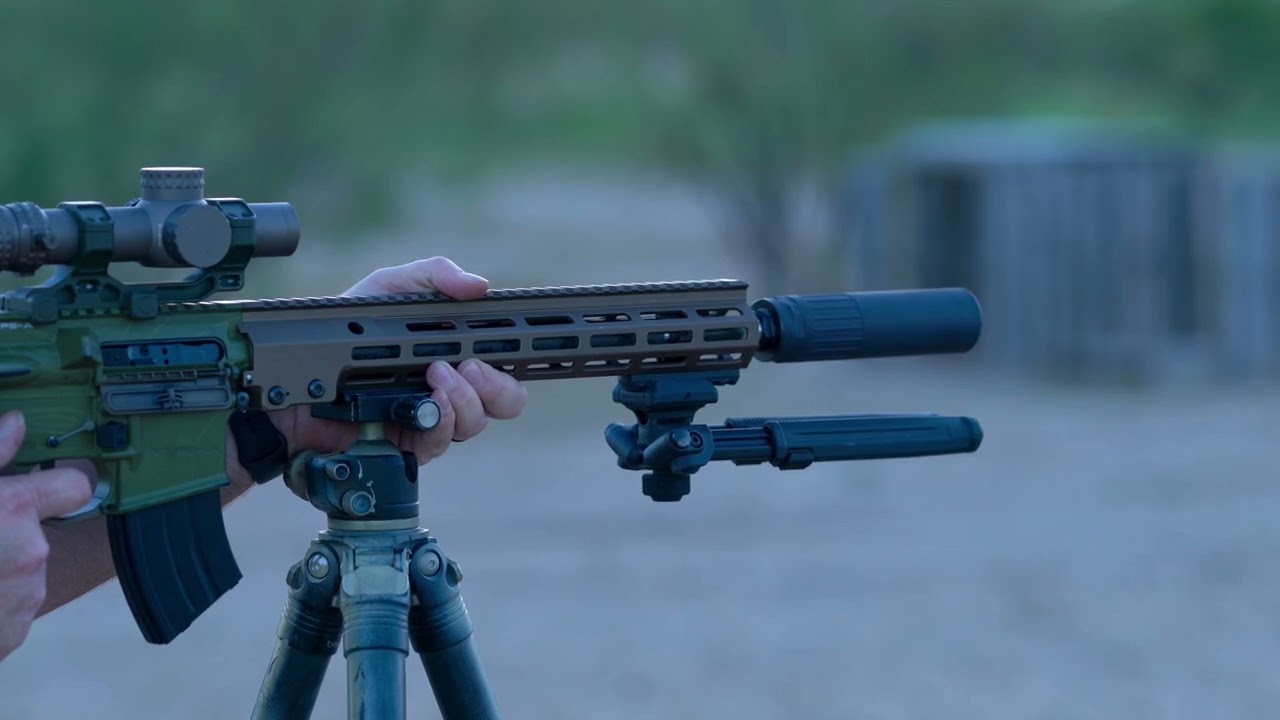 SUPRESSED 6MM ARC AR15!