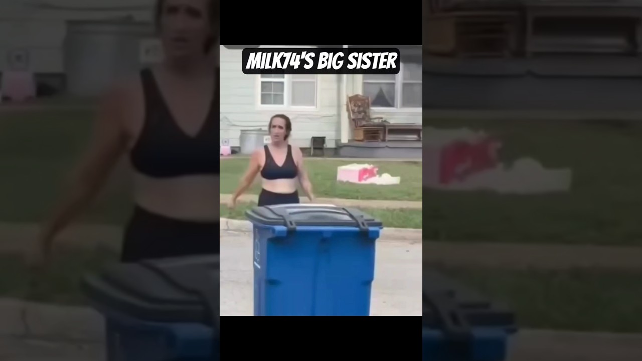 Milk 74's Older Sister Out Here Pressin' Ninjas #funny #milk74 #hoovers